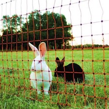 50m Kleintiernetz 65cm Elektronetz Kaninchenzaun Hasenzaun Welpenzaun Hundenetz