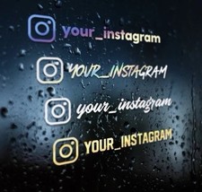 Instagram Aufkleber Auto
