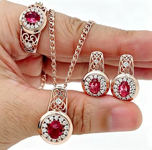 Schmuckset xuping rosengold - xuping,