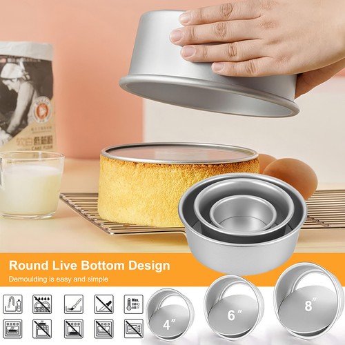 Runde kuchenform blech - 3x,