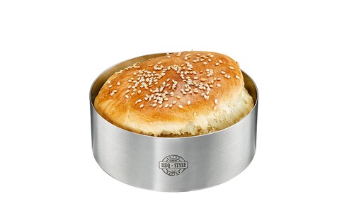 Burger buns ring bbq - burger,