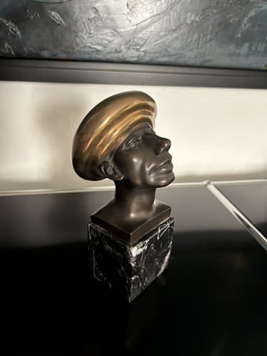 Bronzeskulptur büste rudolf - bronzeskulptur,, büste,