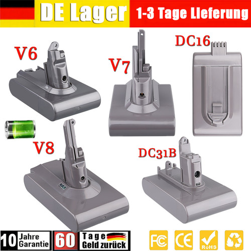 Akku für dyson v7 dc16 - akku,