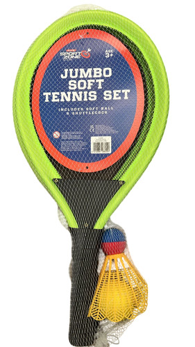 Jumbo soft tennis badminton - tennis,