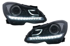 LED TFL Scheinwerfer für Mercedes C-Klasse W204 S204 MOPF Dynamisches Blinker