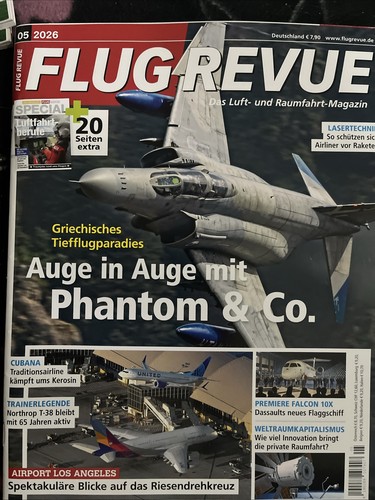 Flugrevue mai 2026 auge - 2026, in