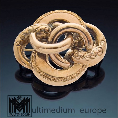 Biedermeier 800 silber brosche - biedermeier,