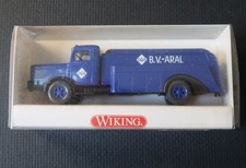 WIKING 883 01 24 - BÜSSING Tankwagen B.V.-ARAL   (Modellauto H0 1:87)