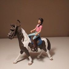 Schleich Pferd Papo mit Reiterin 42519