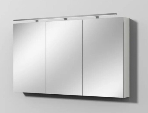 Bad spiegelschrank weiß mit - weiß,
