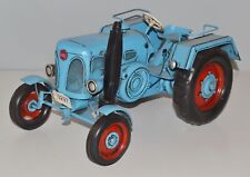 Blechtraktor Nostalgie Modellauto Oldtimer Lanz D 1906 Bulldog Traktor L 26 cm
