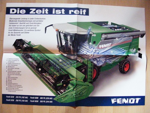 Fendt mähdrescher - mähdrescher, --