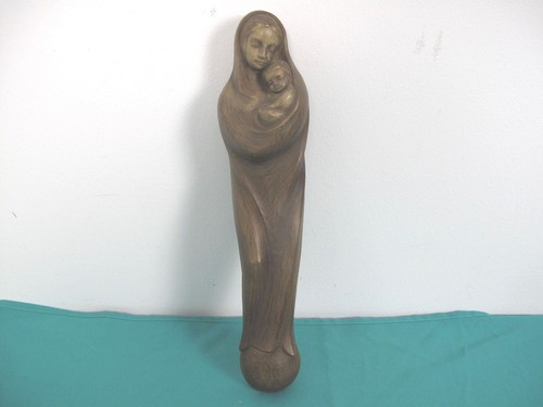 Figur relief wandbild madonna - figur,