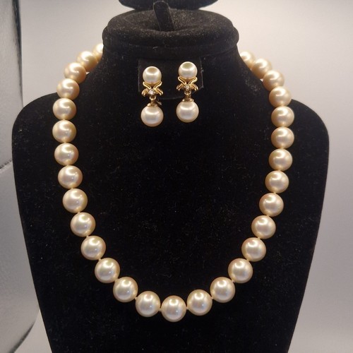 Majorica set 12mm perlenkette - set,