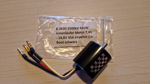 Brushless motor inrunner - motor, b3630
