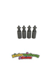 LEGO 4 x Lenkung Gelenk neuhell grau Light Bluish Gray Technic Steering CV 32494