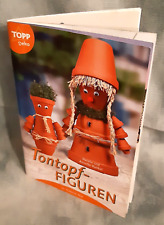 NEU -Tontopf Figuren- Vorlagen zum Selbstgestalten Deko Kreativ Hobby Heft 32S.