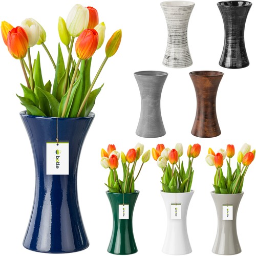 Tischvase keramik glanz matte - tischvase,