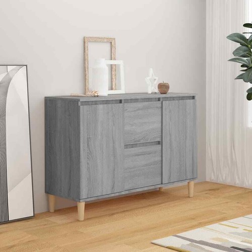 Vidaxl sideboard räuchereiche - sideboard,