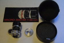 Bolex 16mm Objektiv  Kern-Macro-Switar 1,1/26mm