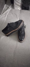Halbschuhe Damen Schwarz Gr 37