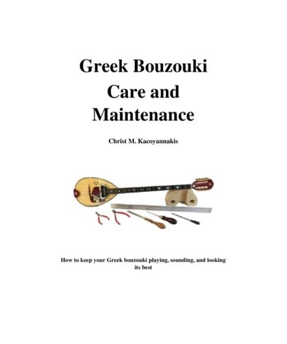 Greek bouzouki care - bouzouki,