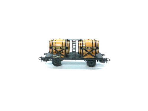 Märklin 308 weinfasswagen - h0,