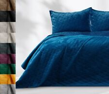 Tagesdecke Bettüberwurf Allzweckdecke Wohndecke Steppdecke Samt Steppung 564