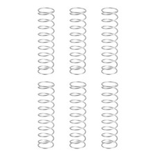6 Stück Druckfedern aus