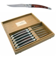 6x LAGUIOLE Messer Edelstahl