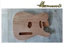 Tele one Piece Mahagony Body, unfinished, Gewicht  nur 2,04 kg