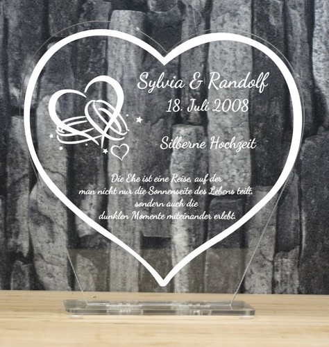 Geschenk hochzeitstag silber - geschenk,