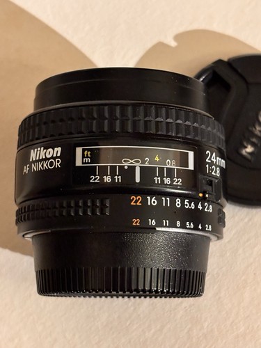 Nikon nikkor 24mm - nikkor, f/2.8