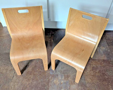 2x Kinderstühle stapelbar, Sitzhöhe 25 cm Kinderstuhl