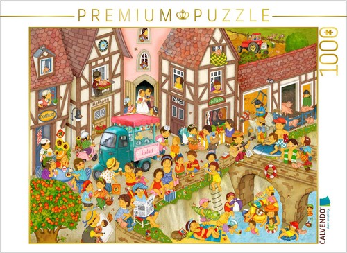 Calvendo puzzle mein dorf - mein, im