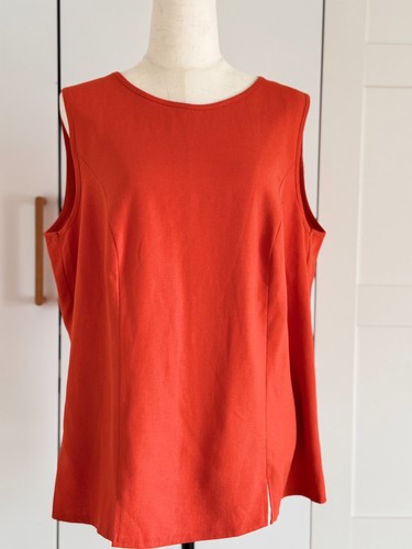 Vintage leinen sommer top - leinen,