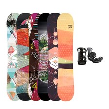 TOP Marken Damen Snowboard Sets mit Bindung - Sale - Boards wählbar