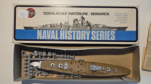 Bismarck airfix 02702 - 02702, maßstab