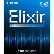 Elixir 12000 Polyweb Electric 09-42 - E-Gitarrensaiten