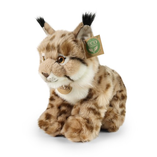 Luchs sitzend plüschtier - luchs,