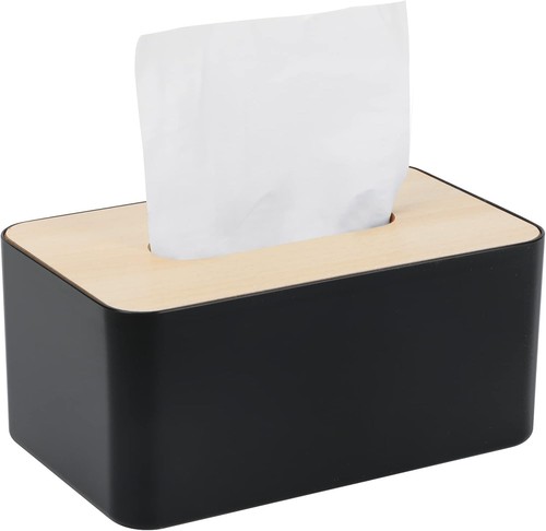 Kosmetiktücherbox aus holz - aus,