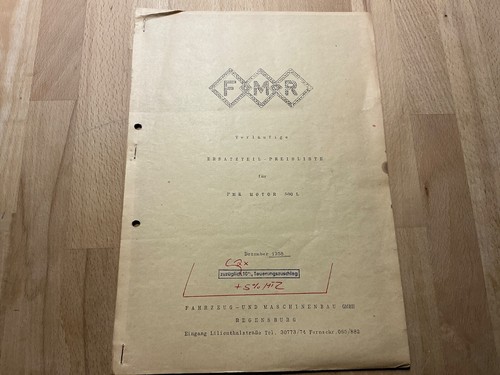 Messerschmitt fmr 500 - fmr, tg