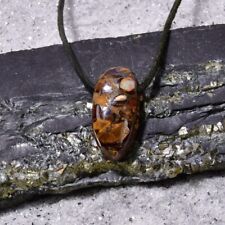 Boulder Opal Anhänger, Edelsteinanhänger (13226), gebohrt, ohne Fassung
