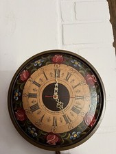 Vintage Wanduhr Bayern, Entgegengesetzte Laufrichtung, Unikat