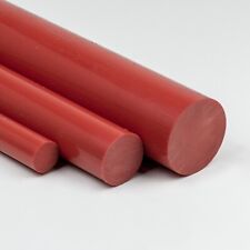 PVC rund Ø 40mm rot Länge wählbar Rundmaterial PVC-U Stab Kunststoff Plastik