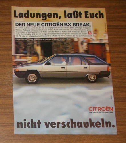 Seltene werbung citroen - seltene,