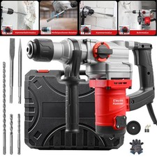 Schlagbohrmaschine 3500W Bohrhammer Meißelhammer Stemmhammer SDS-Plus Mit Koffer