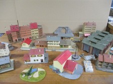 Faller u.a. H0 Gebäude Set 20-teilig Häuser Lokschuppen u.a. ohne OVP C900