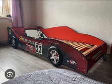 Auto Bett Rot Holz Kinderbett