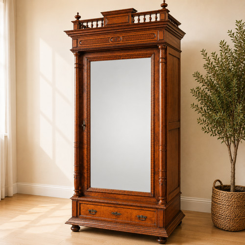 Antiker kleiderschrank - antiker,